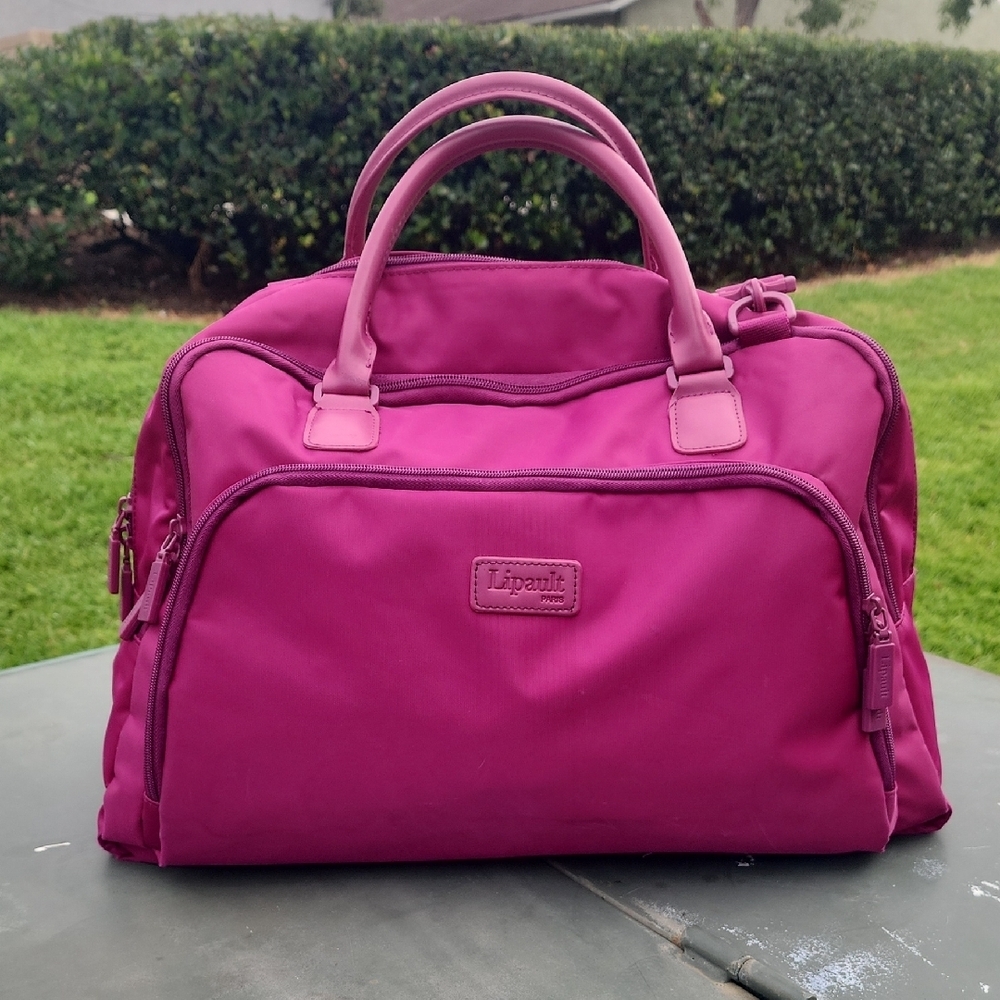 Lipault Merlot Weekend Lightweight Boarding Tote 